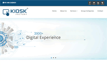 Tablet Screenshot of kiosk-factory.com